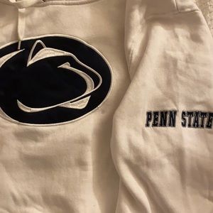 White Penn State Hoodie